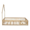 House Platform Bed With Guardrail