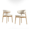 Dining Chair For Dining Room, Kitchen (Set of 2) - White