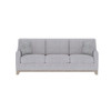 Sofa With Casual Accent - Gray
