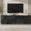 Modern TV Stand With Storage Cabinets, 4 Drawers