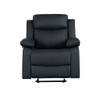 Blanche - Glider Recliner With LED, Pillow Top Arms
