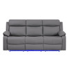 Blanche - Reclining Sofa With LED Lights