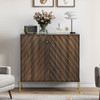 Sideboard Buffet With Storage For Living Room - Walnut