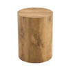 Cylindrical End Coffee Table, Living Room Furniture - Wood