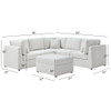 Chauncy - Sectional With Storage Ottoman