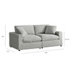 Jenny - 2 Piece Sofa Sectional - Gray