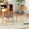 Dining Chairs With Cushioned Seat (Set of 2)
