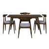 Retro Elegant 5 Piece Dining Set