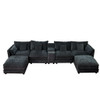 U Shaped Sectional Cloud Couch For Living Room
