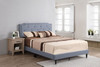 Button Tufted Bed Charming For Cozy Spaces