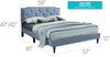 Button Tufted Bed Charming For Cozy Spaces