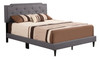 Button Tufted Bed Charming For Cozy Spaces