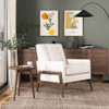 Cole - Solid Wood Lounge Chair