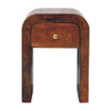 Mini Darcy - Nightstand With Curved Edges