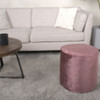 Shimon - Cylinder Pouf Ottoman Floor Cushion