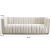 April - Mid-Century Modern Luxury Tight Back Boucle Couch
