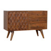 Solid Wood Carved Sideboard