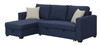 Pensole - Reversible Pop - Up Sleeper Sectional