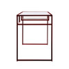 Yasin - Glass Top Writing Desk
