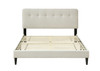 Upholstered Bed Compact With USB