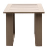 Traditional Style Outdoor Square End Table