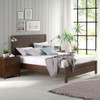 Albany - Bed Frame With Headboard, Heavy Duty Modern Rustic Design