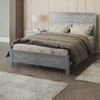 Albany - Bed Frame With Headboard, Heavy Duty Modern Rustic Design