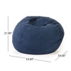 Comfortable High Density Shredded Foam Bean Bag Chair With Removable Cover
