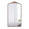 Arch Mirror, Baroque Inspired Wall Decor For Bathroom, Bedroom, Living Room
