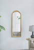 Wood Floor Mirror, Full Body Mirror Dressing Make Up Mirror For Bathroom