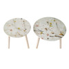 Nature-Inspired Side Tables (Set of 2)
