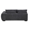 Chosen - Sectional Sofa With Toss Pillows And Chaise