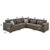 Rylie - Modular Sectional Sofa With Toss Pillows