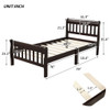 Platform Bed, Mattress Foundation Sleigh Bed With Headboard, Footboard, Slat Support
