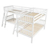 L Shaped Bunk Bed With Ladder