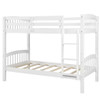 Solid Construction Bunk Bed With Ladder
