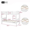 Solid Construction Bunk Bed With Ladder