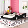 Race Car Shaped Platform Bed & Wheels