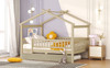 Creativity House Bed With Twin Size Trundle