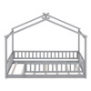 Bed House Bed Frame With Fence
