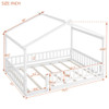 Bed House Bed Frame With Fence