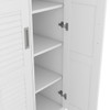 3 Door Shutter Wardrobe & Shelves