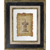 Lucian - Framed Antiqued Sculpture Print