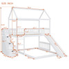 House Bunk Bed With Slide