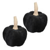 Velvet Pumpkin Large, For Holiday Halloween Decor