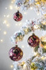 Christmas Ball Glass Decorative Hanging Ball Christmas Tree Ornaments, For Holiday Party Decorations