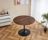 Tulip Table Mid-Century Dining Table With Round MDF Table Top, Pedestal Dining Table, End Table Leisure Coffee Table