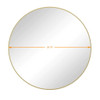 Wall Circular Mirror Metal Framed Mirror Round Vanity Mirror Dressing Mirror, For Bathroom, Living Room, Bedroom Wall Decor