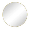 Wall Circular Mirror Metal Framed Mirror Round Vanity Mirror Dressing Mirror, For Bathroom, Living Room, Bedroom Wall Decor