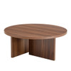 Versatile Round Coffee Table For Various Interior Styles